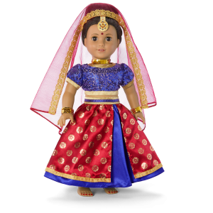 Kavi’s™ Bollywood Dance Costume for 18-inch Dolls (Girl of the Year™ 2023)